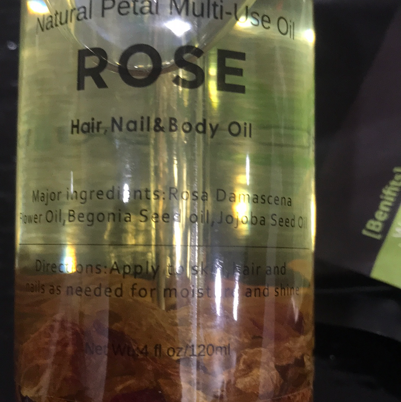 Enriched Rose oil serum