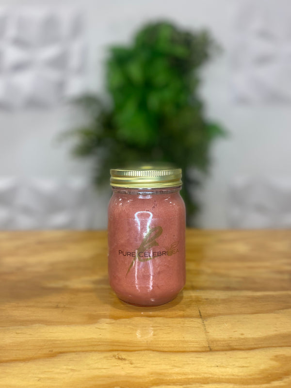 Strawberry Apple Seamoss infused w/ginger