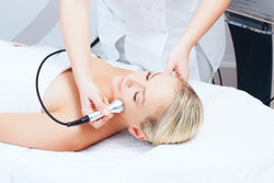 Ultrasonic/Radio frequency facial/neck treatment